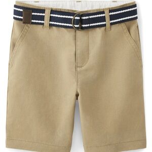 Children's Place Tan  Shorts w/ Belt
